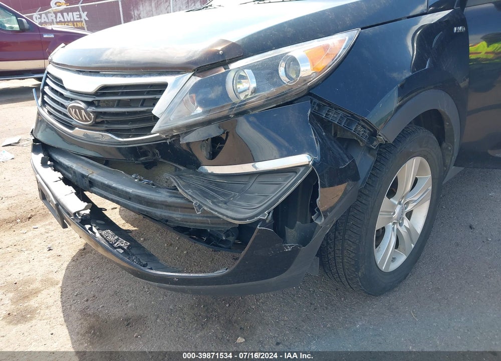 2012 KIA SPORTAGE LX VIN: KNDPBCA21C7220978