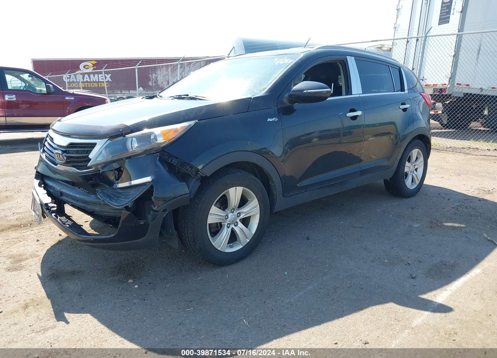 2012 KIA SPORTAGE LX VIN: KNDPBCA21C7220978
