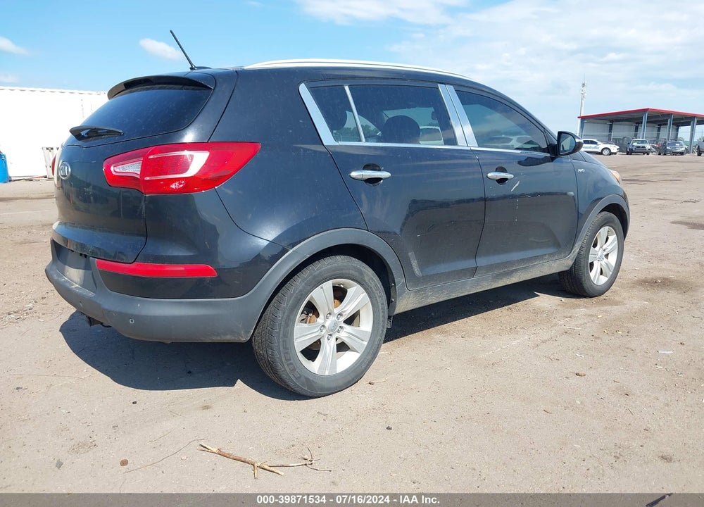 2012 KIA SPORTAGE LX VIN: KNDPBCA21C7220978
