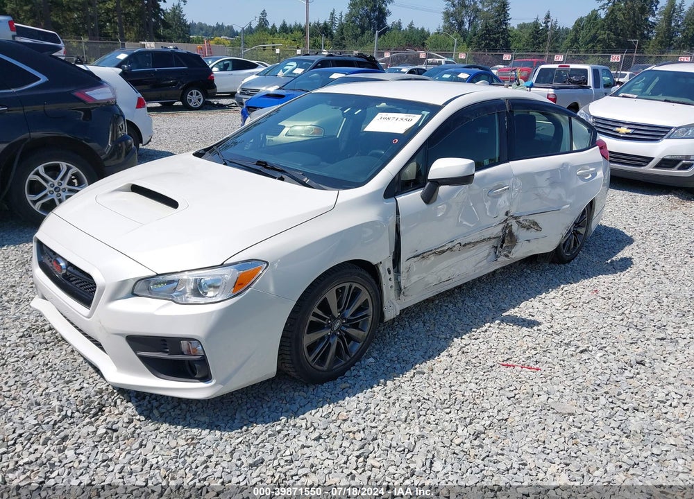 2017 SUBARU WRX VIN: JF1VA1B62H9823889