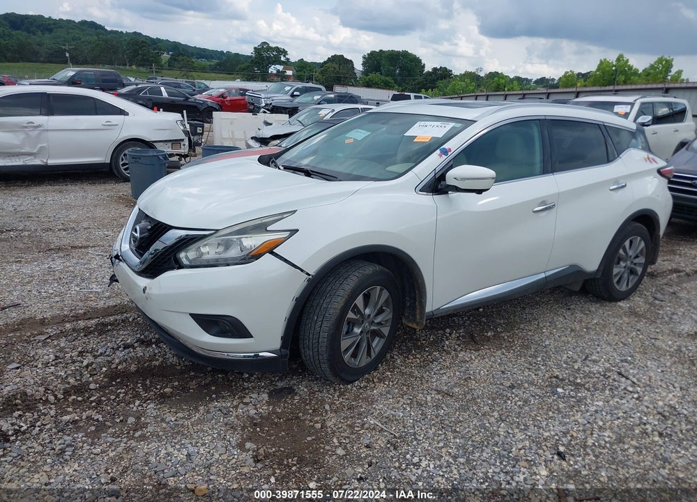 2015 NISSAN MURANO SL VIN: 5N1AZ2MH0FN256796