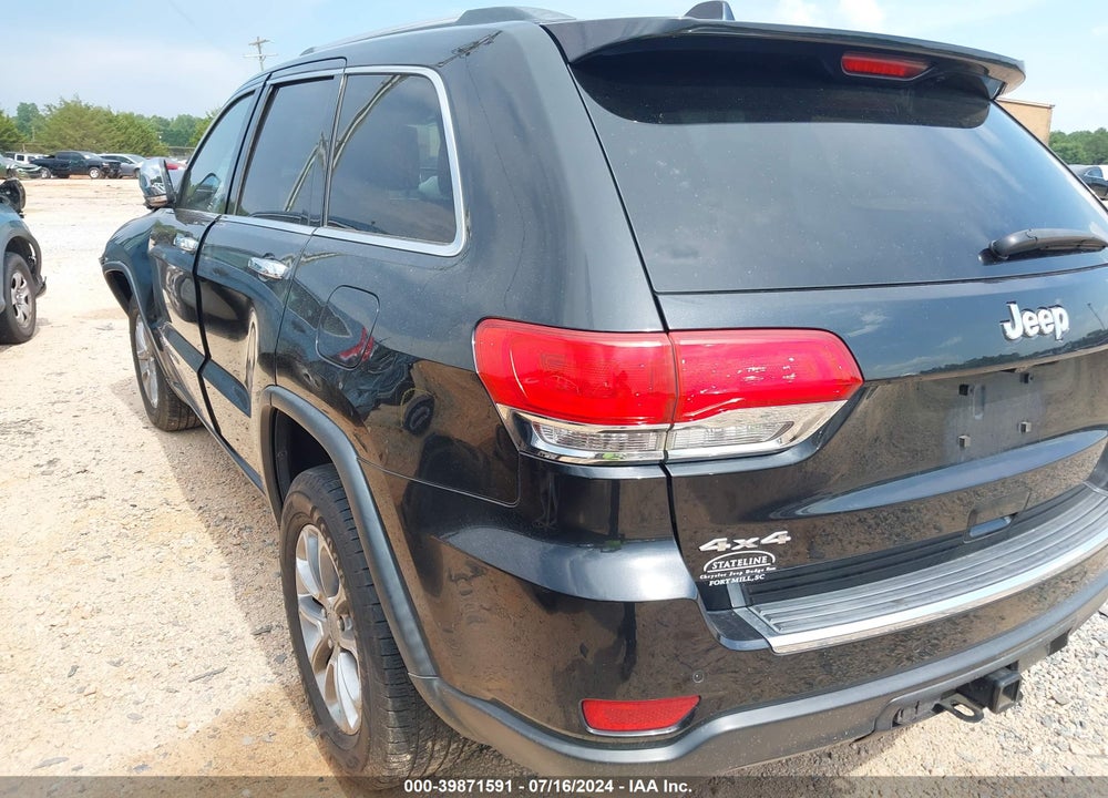 2015 JEEP GRAND CHEROKEE LIMITED VIN: 1C4RJFBG4FC680252