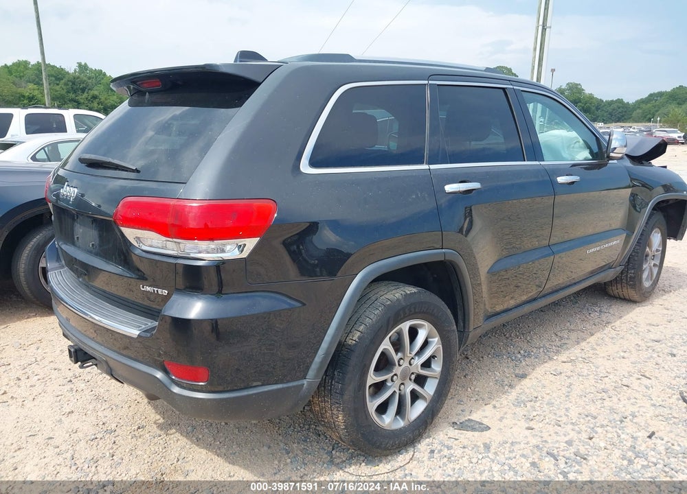 2015 JEEP GRAND CHEROKEE LIMITED VIN: 1C4RJFBG4FC680252