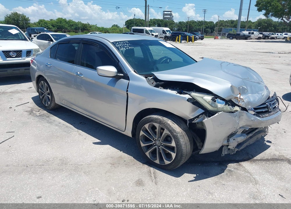2014 HONDA ACCORD SPORT VIN: 1HGCR2F5XEA090648