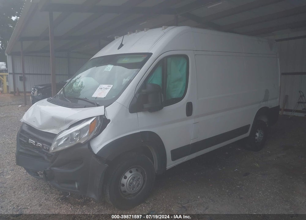 2023 RAM PROMASTER 1500 HIGH ROOF 136 WB VIN: 3C6LRVBG5PE532959