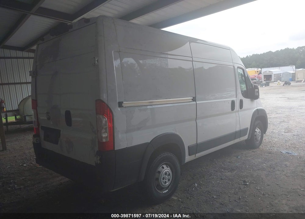 2023 RAM PROMASTER 1500 HIGH ROOF 136 WB VIN: 3C6LRVBG5PE532959