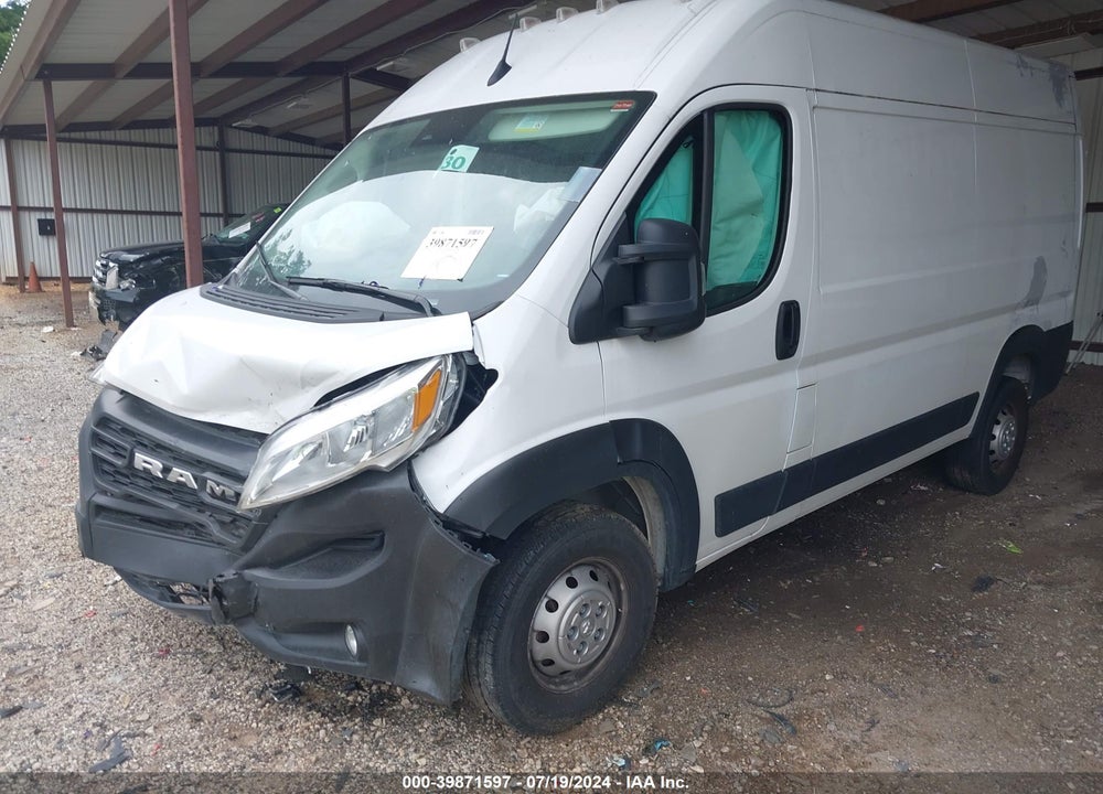 2023 RAM PROMASTER 1500 HIGH ROOF 136 WB VIN: 3C6LRVBG5PE532959