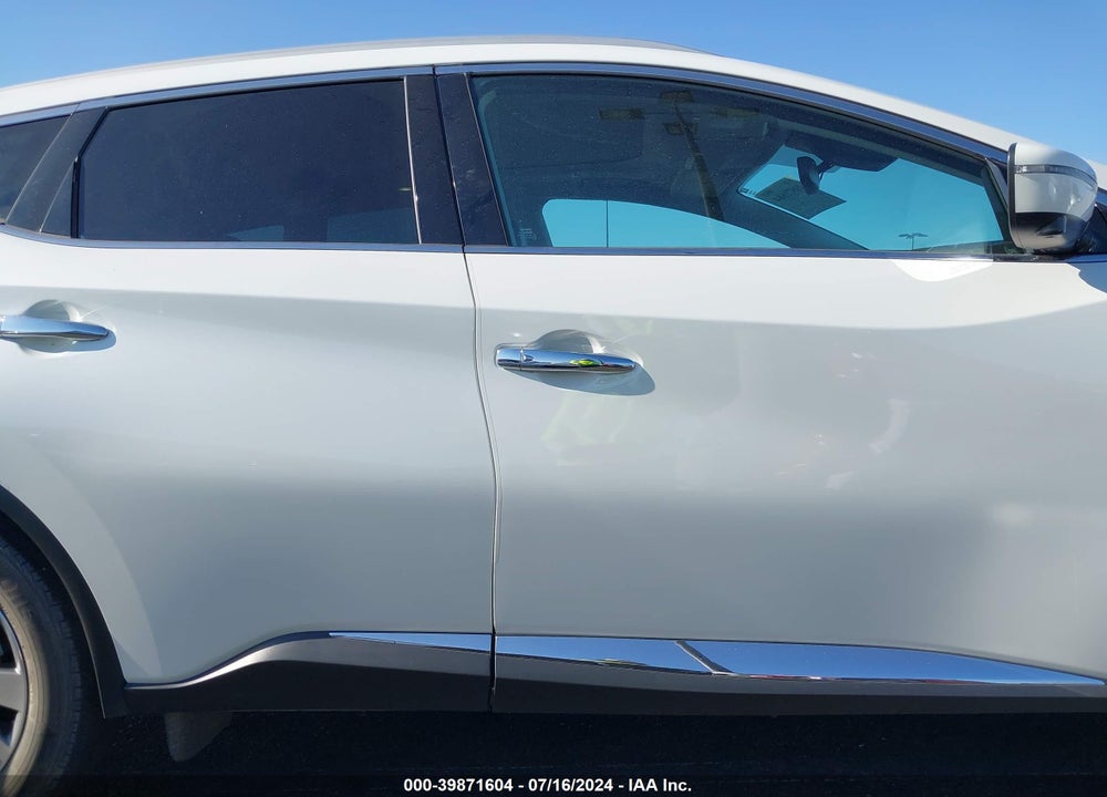 2019 NISSAN MURANO SL VIN: 5N1AZ2MS4KN113243