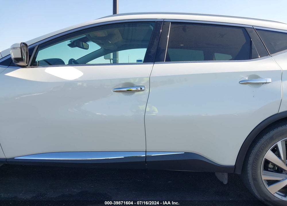 2019 NISSAN MURANO SL VIN: 5N1AZ2MS4KN113243