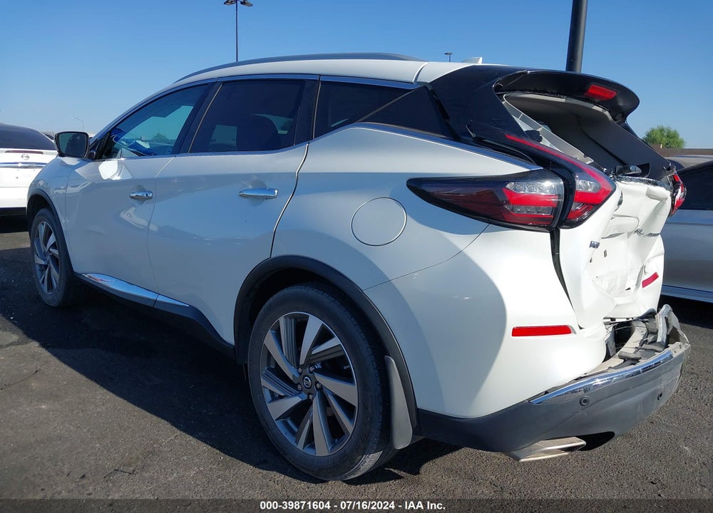 2019 NISSAN MURANO SL VIN: 5N1AZ2MS4KN113243