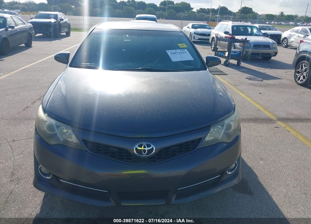 2014 TOYOTA CAMRY SE VIN: 4T1BF1FK0EU340654
