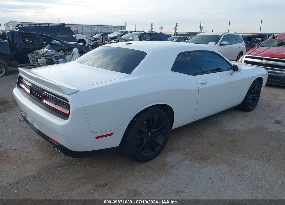 2021 DODGE CHALLENGER SXT VIN: 2C3CDZAG8MH501550