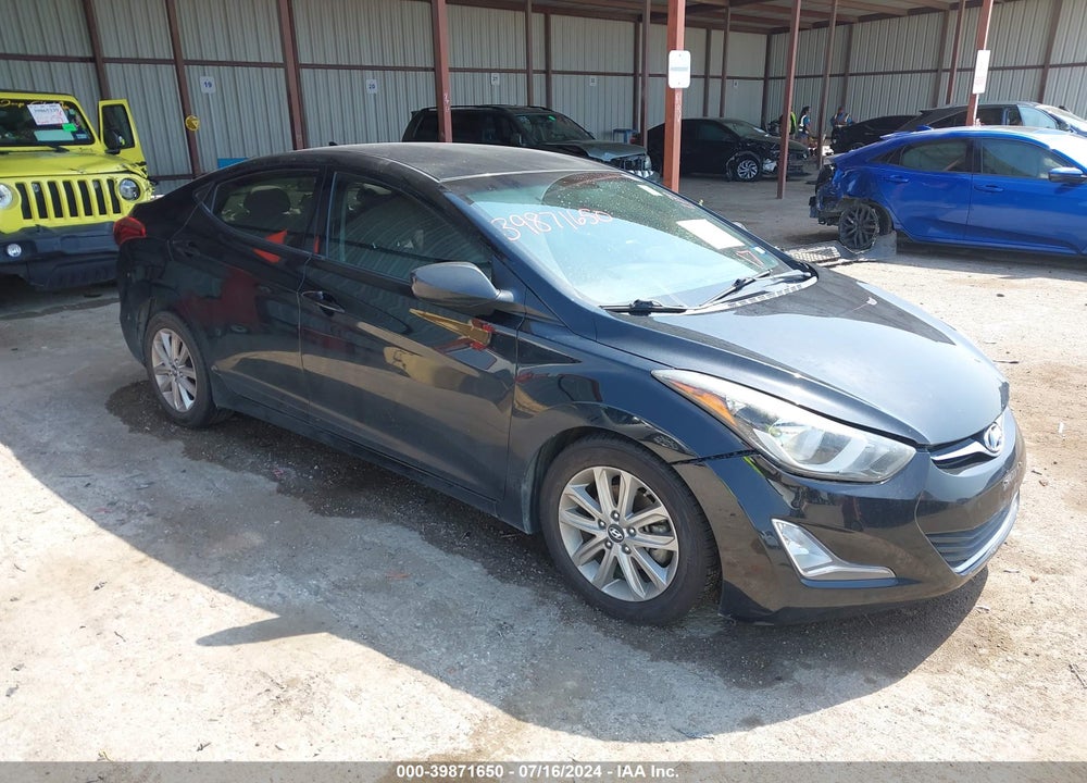 2014 HYUNDAI ELANTRA SE VIN: 5NPDH4AE9EH474230