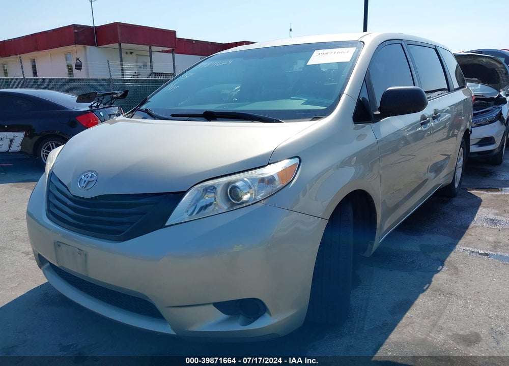 2017 TOYOTA SIENNA L 7 PASSENGER VIN: 5TDZZ3DC3HS860907