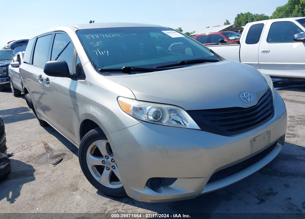 2017 TOYOTA SIENNA L 7 PASSENGER VIN: 5TDZZ3DC3HS860907