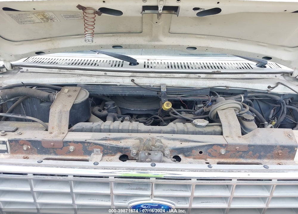 1987 FORD ECONOLINE E350 CUTAWAY VAN VIN: 1FDKE30L1HHC21461