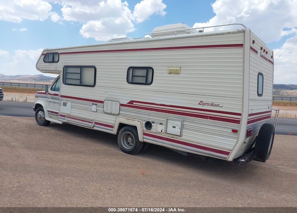 1987 FORD ECONOLINE E350 CUTAWAY VAN VIN: 1FDKE30L1HHC21461