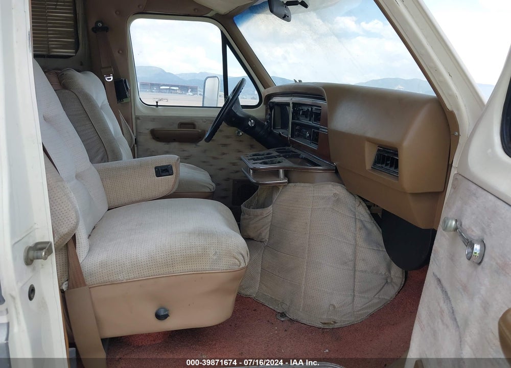1987 FORD ECONOLINE E350 CUTAWAY VAN VIN: 1FDKE30L1HHC21461