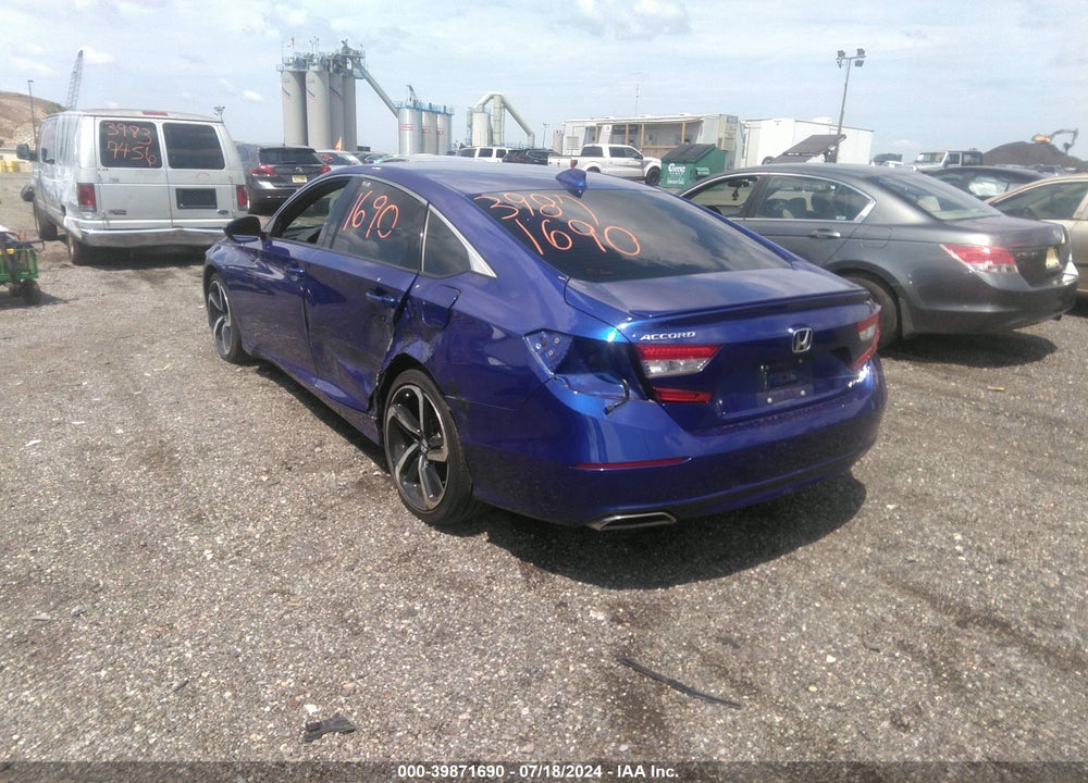 2020 HONDA ACCORD SPORT VIN: 1HGCV1F31LA124025
