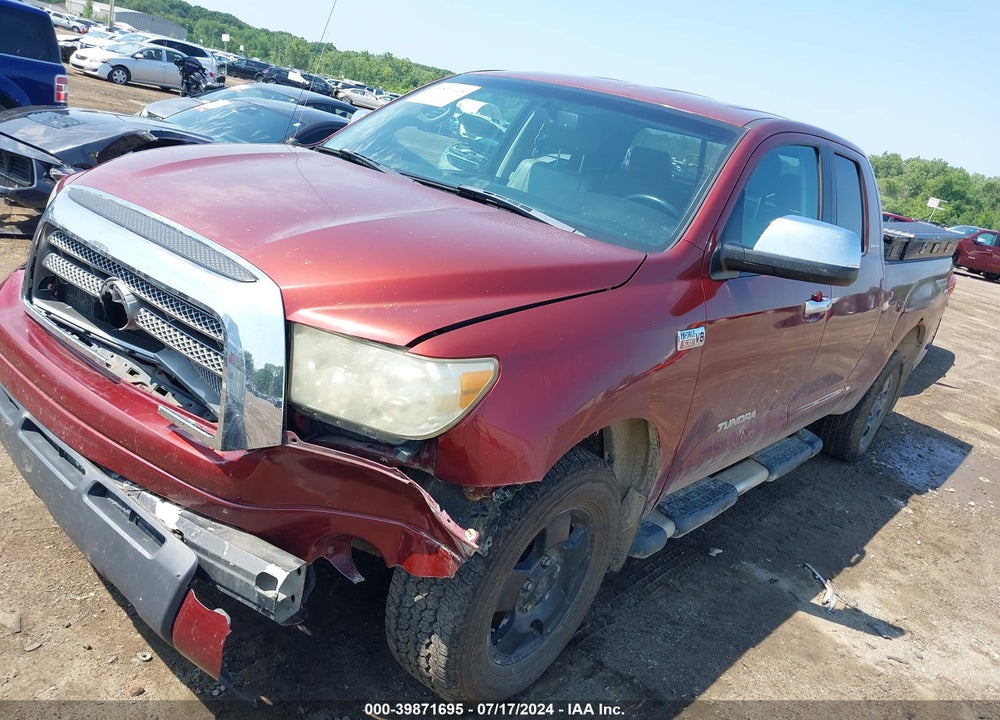 2007 TOYOTA TUNDRA LIMITED 5.7L V8 VIN: 5TBBV58117S488587