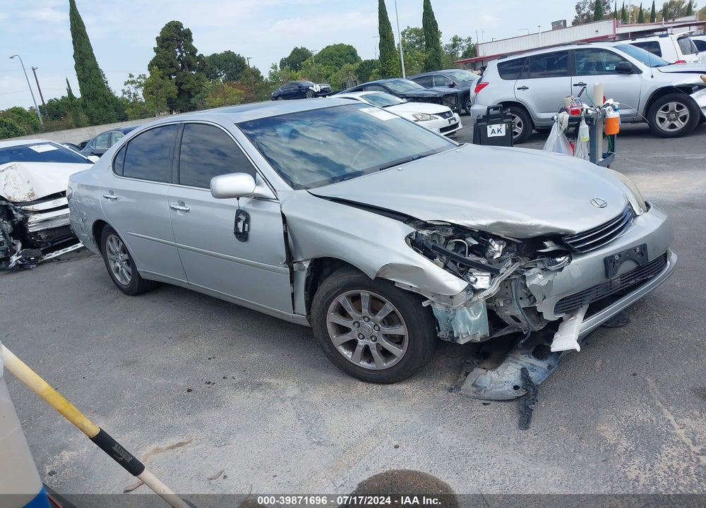 2003 LEXUS ES 300 VIN: JTHBF30G830101229