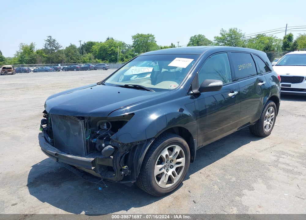 2008 ACURA MDX TECHNOLOGY PACKAGE VIN: 2HNYD28658H549819