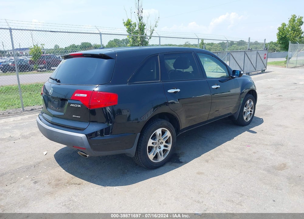 2008 ACURA MDX TECHNOLOGY PACKAGE VIN: 2HNYD28658H549819