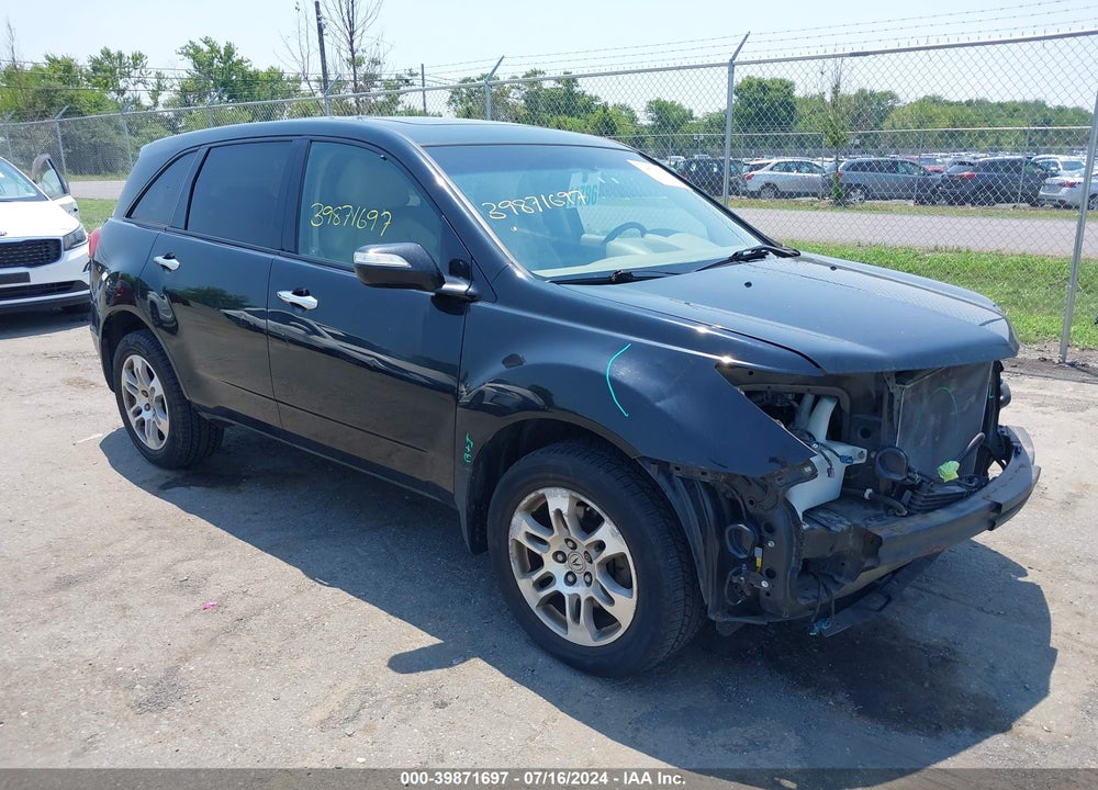 2008 ACURA MDX TECHNOLOGY PACKAGE VIN: 2HNYD28658H549819