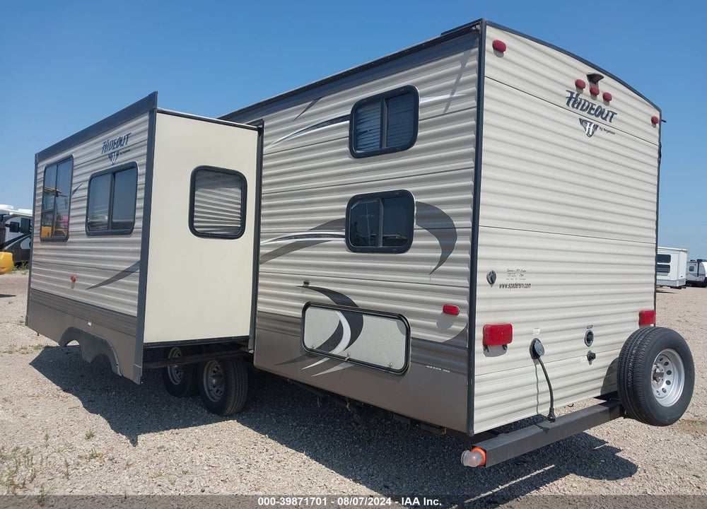 2017 KEYSTONE HIDEOUT M28BHS VIN: 4YDT28B23H7208040