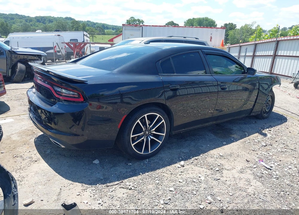 2019 DODGE CHARGER SXT RWD VIN: 2C3CDXBG0KH554470