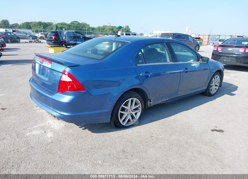 2010 FORD FUSION SEL VIN: 3FAHP0JAXAR216953