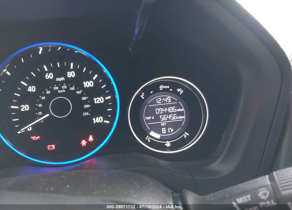 2018 HONDA HR-V EX VIN: 3CZRU6H59JM713485