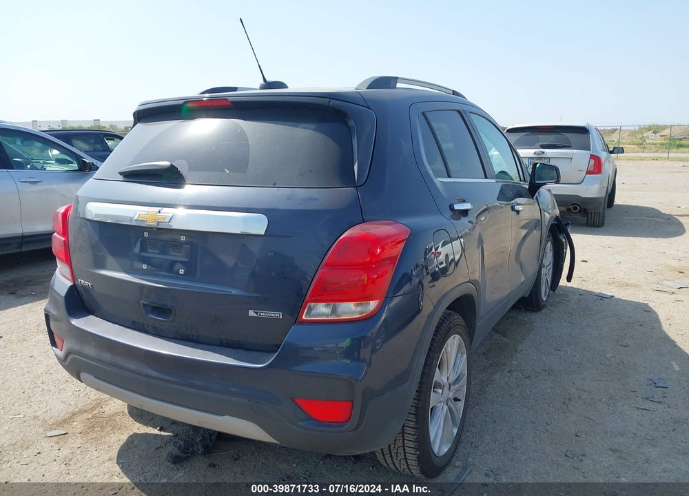 2018 CHEVROLET TRAX PREMIER VIN: 3GNCJMSB9JL150314