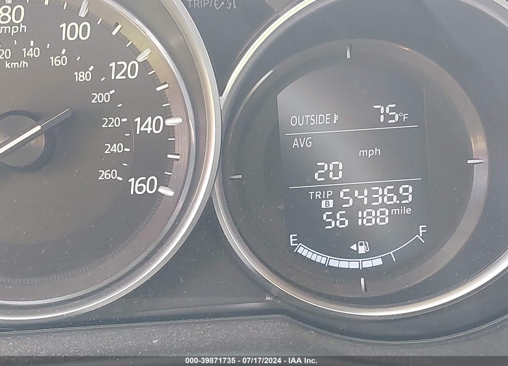2016 MAZDA CX-5 TOURING VIN: JM3KE2CY7G0901178