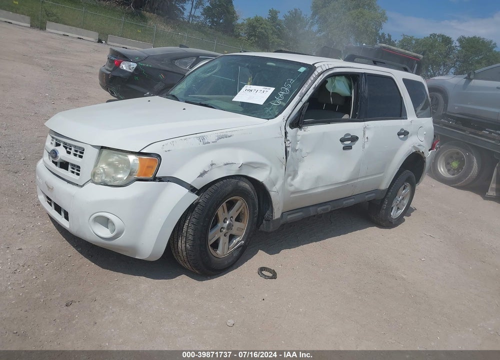 2012 FORD ESCAPE XLT VIN: 1FMCU9D75CKA78386