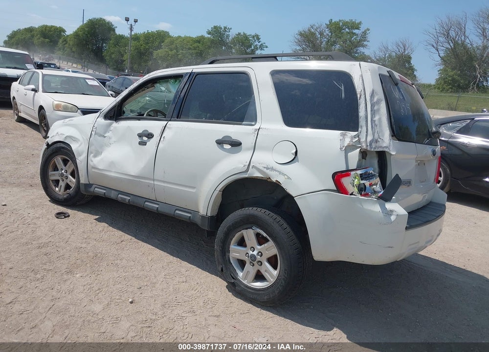 2012 FORD ESCAPE XLT VIN: 1FMCU9D75CKA78386