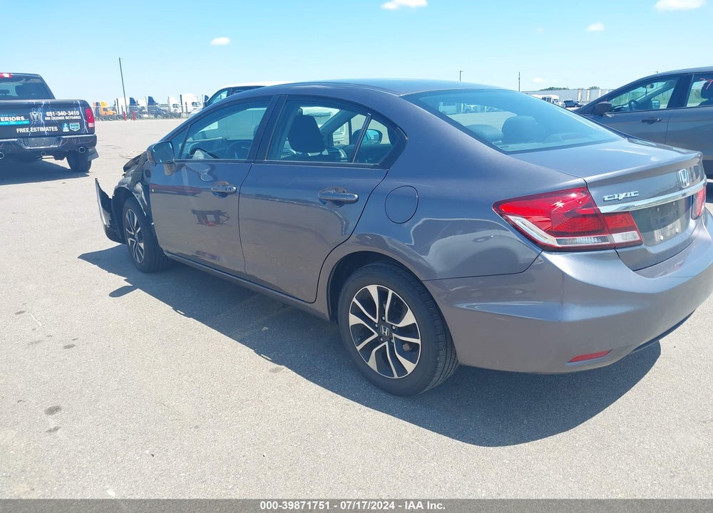 2015 HONDA CIVIC EX VIN: 19XFB2F87FE099624