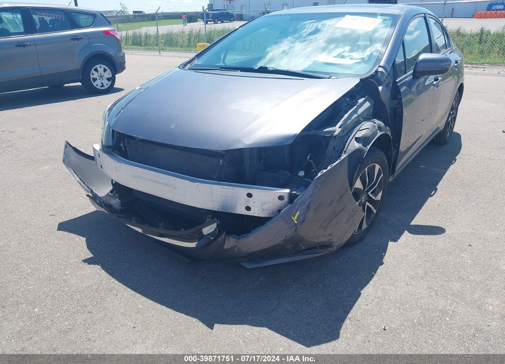 2015 HONDA CIVIC EX VIN: 19XFB2F87FE099624