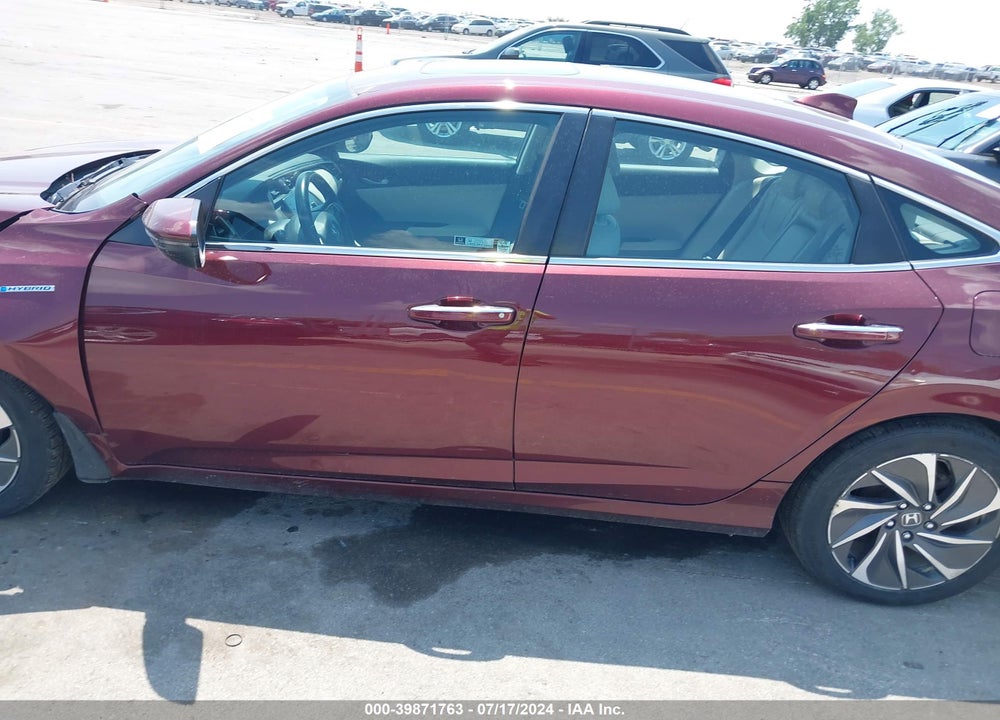 2019 HONDA INSIGHT TOURING VIN: 19XZE4F99KE010431