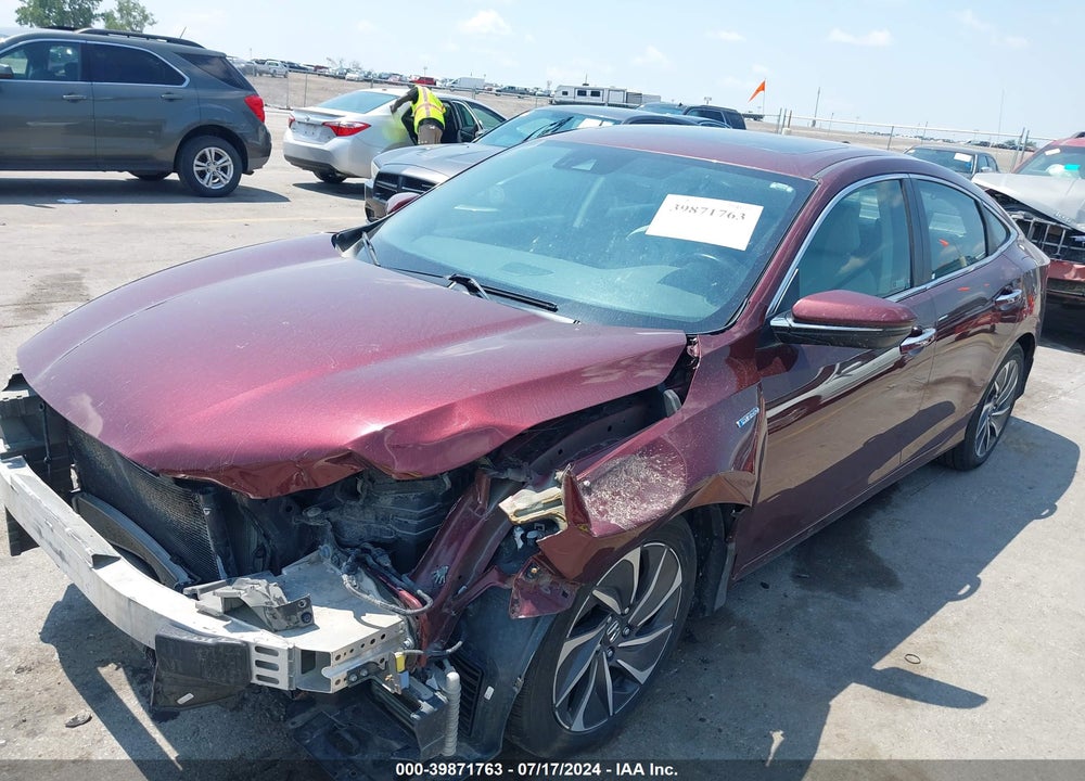 2019 HONDA INSIGHT TOURING VIN: 19XZE4F99KE010431