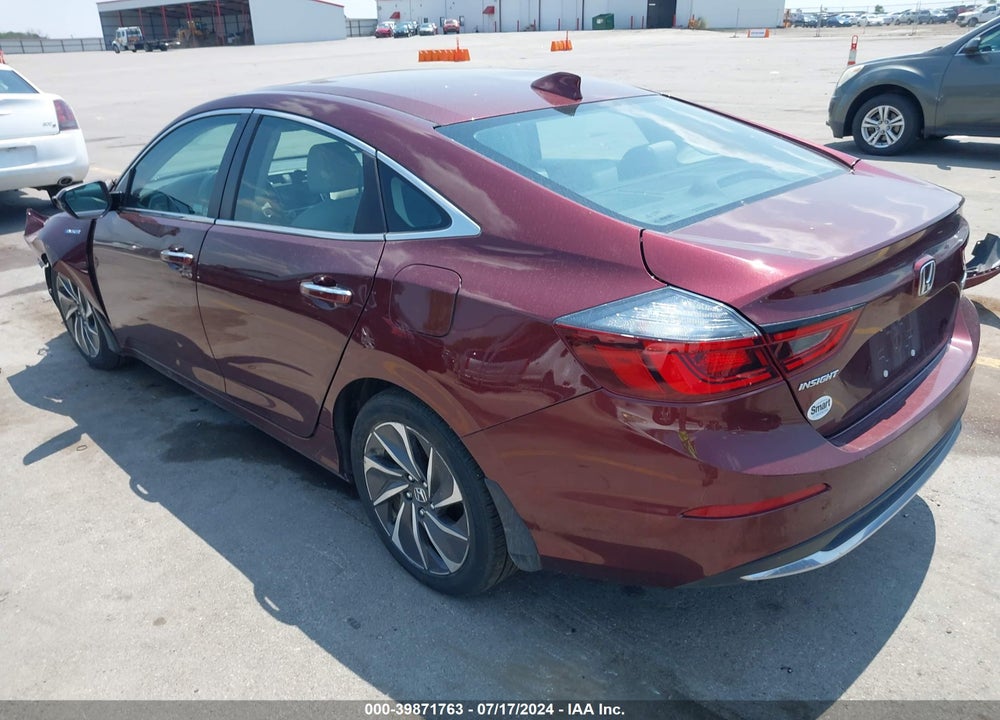 2019 HONDA INSIGHT TOURING VIN: 19XZE4F99KE010431