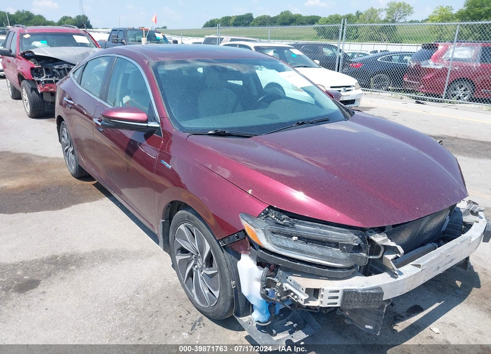 2019 HONDA INSIGHT TOURING VIN: 19XZE4F99KE010431
