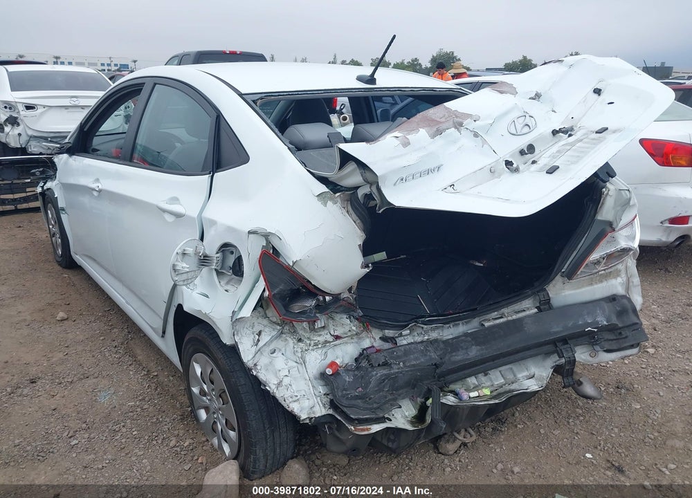 2016 HYUNDAI ACCENT SE VIN: KMHCT4AE2GU950915