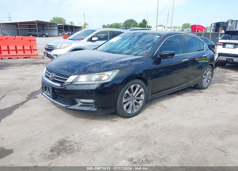 2013 HONDA ACCORD SPORT VIN: 1HGCR2F59DA190206