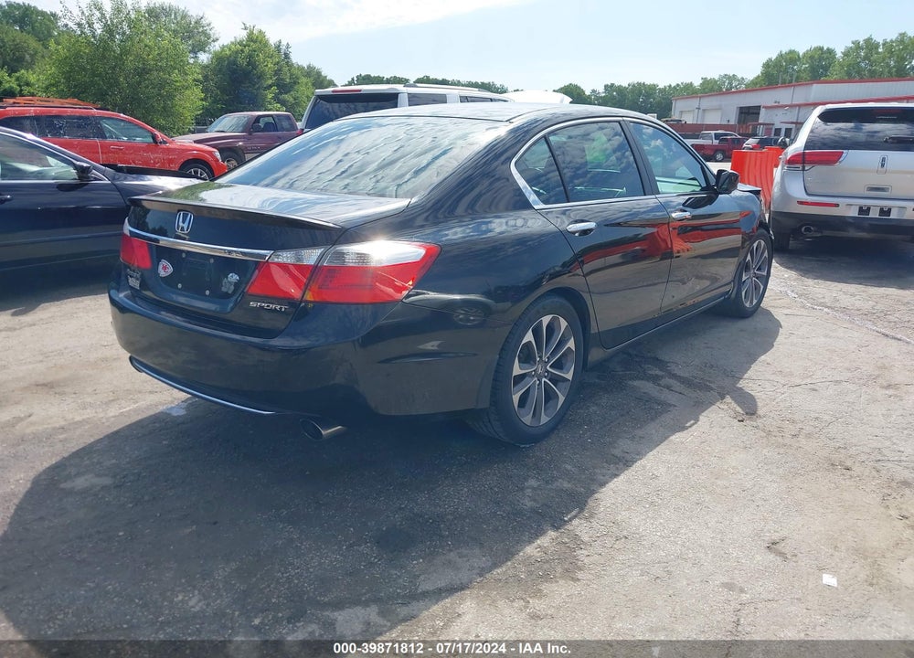 2013 HONDA ACCORD SPORT VIN: 1HGCR2F59DA190206