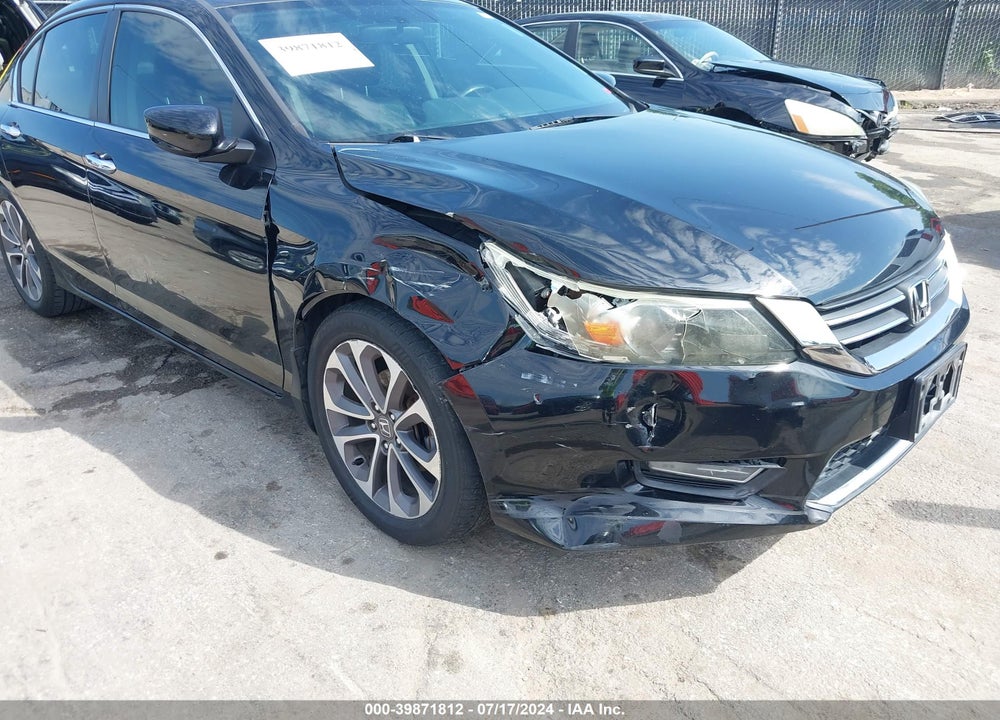2013 HONDA ACCORD SPORT VIN: 1HGCR2F59DA190206