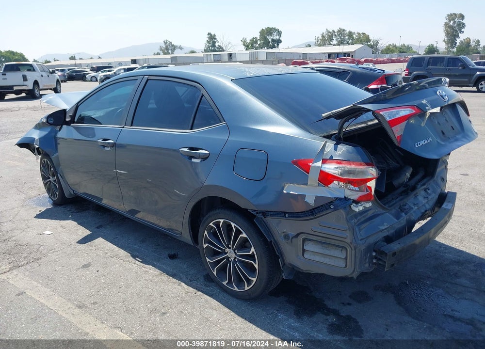 2014 TOYOTA COROLLA S PLUS VIN: 5YFBURHE4EP050964