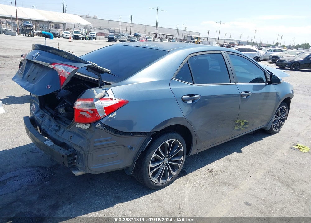 2014 TOYOTA COROLLA S PLUS VIN: 5YFBURHE4EP050964