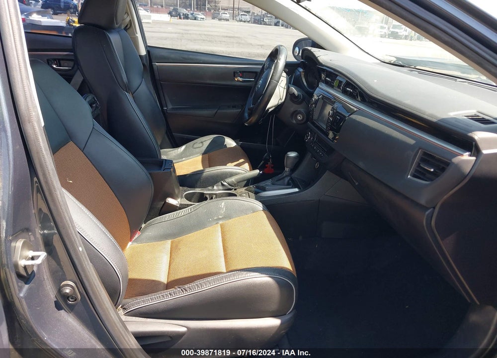 2014 TOYOTA COROLLA S PLUS VIN: 5YFBURHE4EP050964