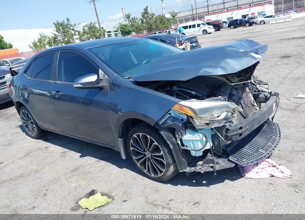 2014 TOYOTA COROLLA S PLUS VIN: 5YFBURHE4EP050964